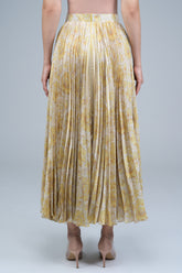 Izmir Skirt in Ray Flower Yellow